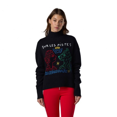 Rossignol JCC Turtle Neck Sweater Femme black