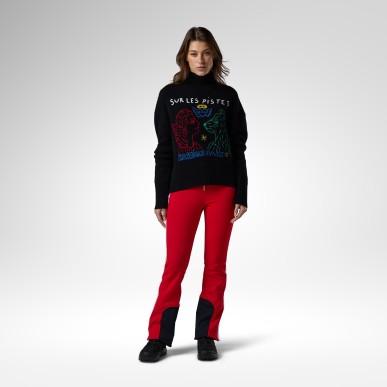 Rossignol JCC Turtle Neck Sweater Femme black