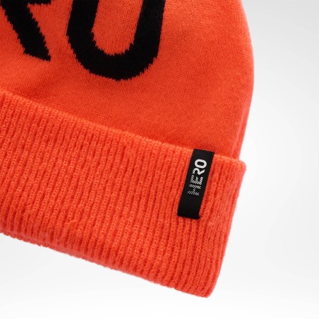Rossignol Hero Cuffed Bonnet neon red