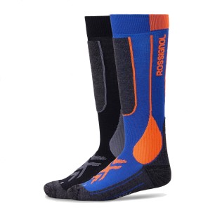 Rossignol Essential 2 Paires Chaussettes dazzle blue
