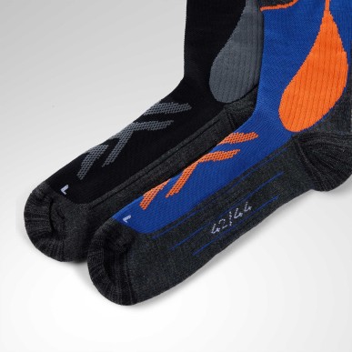 Rossignol Essential 2 Paires Chaussettes dazzle blue