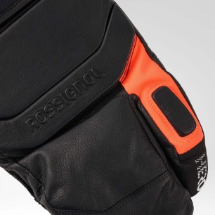 Rossignol Hero 3 Fingers ki Gloves R-Shell Dry black