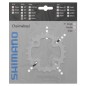 plateau Shimano deore M510 9V 22 dts