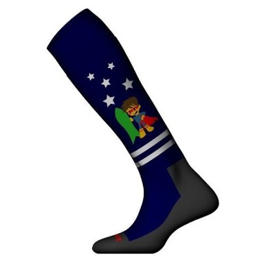 MONNET SCHUSS KID blue chaussettes  ski