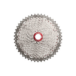 Cassette SUNRACE MX8 11 vit. 46 dts Argent Cassette SUNRACE MX8 11 vit. 46 dts Argent