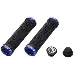 Poignees SB3 logo lock on Black blue Poignees SB3 logo lock on Black blue