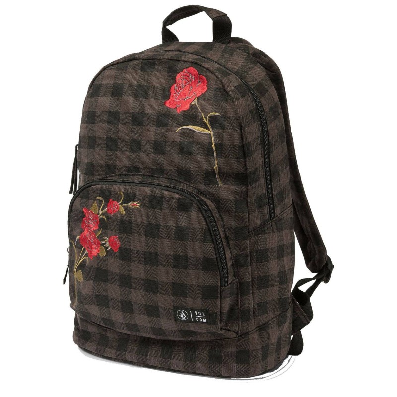 Sac à dos Volcom Schoolyard Canvas femme dark chocolate
