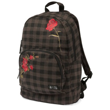 Sac à dos Volcom Schoolyard Canvas femme dark chocolate