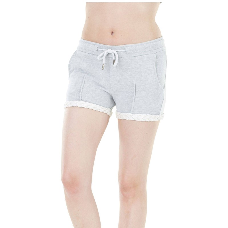 Short Picture Slasher Lace femme grey melange Short Picture Slasher Lace femme grey melange