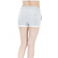 Short Picture Slasher Lace femme grey melange Short Picture Slasher Lace femme grey melange