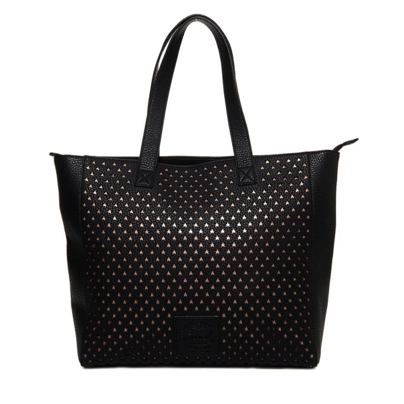 Sac Superdry Elaina Star Perf Tote Black / Rose