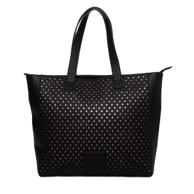 Sac Superdry Elaina Star Perf Tote Black / Rose