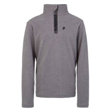 Protest Perfecty JR 1/4 Zip dark grey enfant