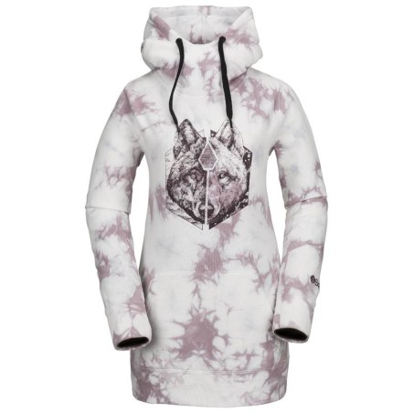 Sweat Volcom Costus P/Over Fleece Pink