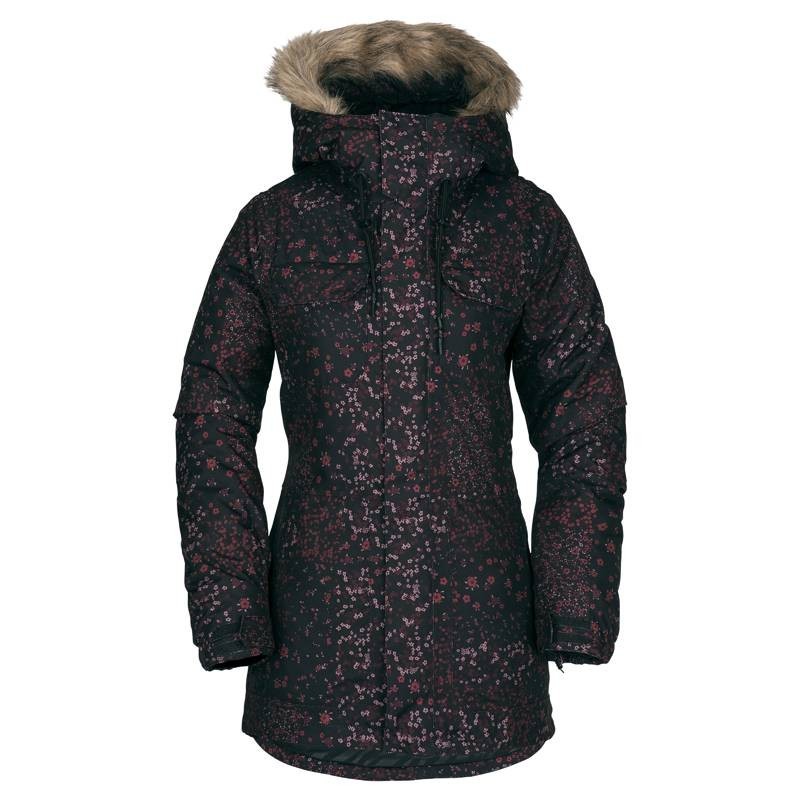 Veste Volcom Shadow INS Black Floral Print