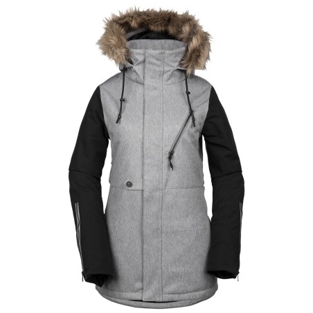 Volcom Fawn Ins Jacket femme heather grey