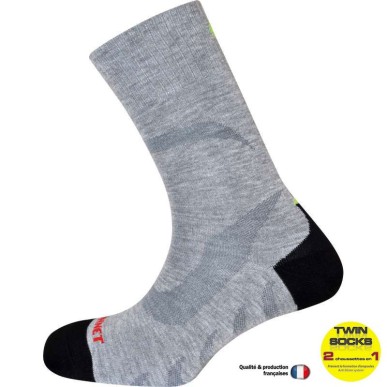Monnet Twin Trek grey | chaussettes