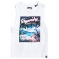 Débardeur Superdry femme Sun Island bright white Débardeur Superdry femme Sun Island bright white