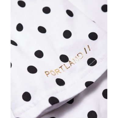 T-shirt Superdry Studio 395 Polka Dot femme optic