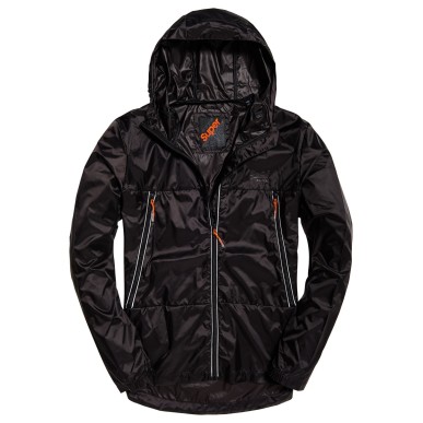Veste Superdry Offshore Packable Cagoule black
