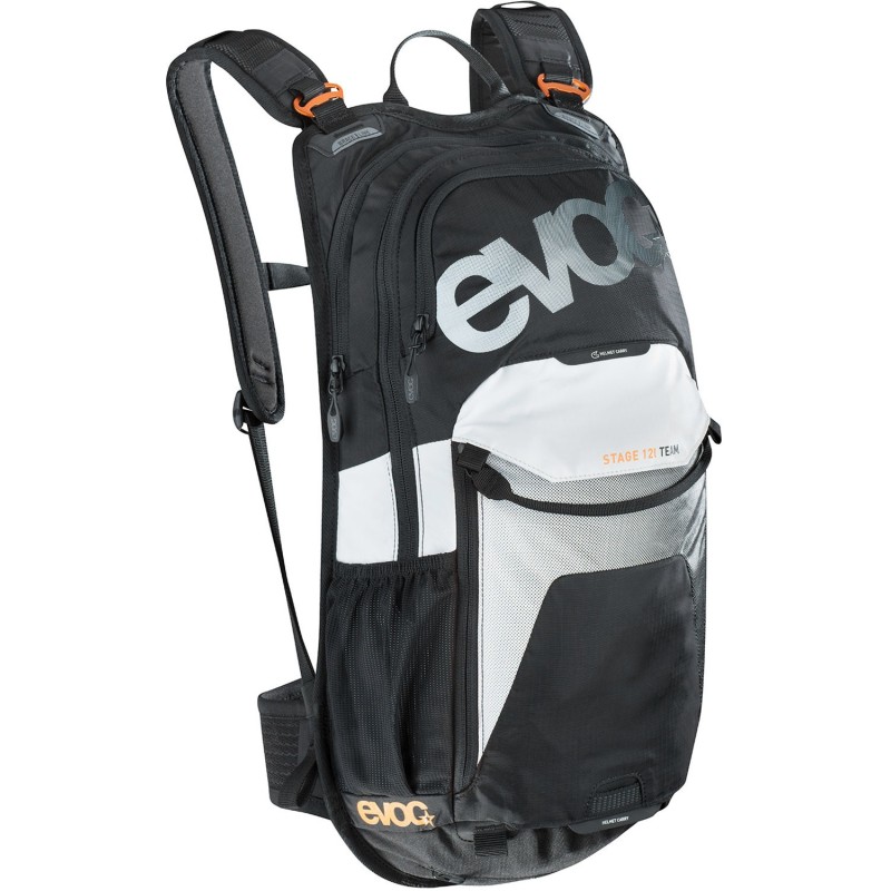 Sac à dos Evoc Stage 12L Team Black / White / Neon Orange
