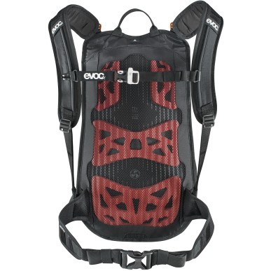 Sac à dos Evoc Stage 12L Team Black / White / Neon Orange