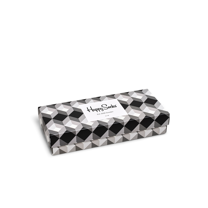 Happy Socks Coffret Black And White Gift