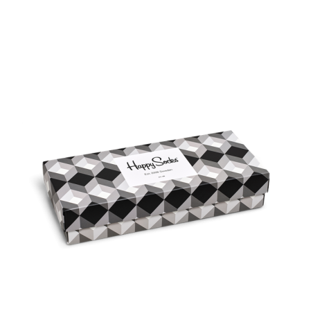 Happy Socks Coffret Black And White Gift