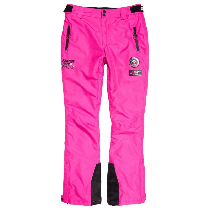 Pantalon Superdry SD Ski Run femme luminous pink