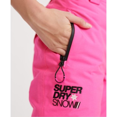 Pantalon Superdry SD Ski Run femme luminous pink