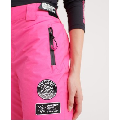 Pantalon Superdry SD Ski Run femme luminous pink