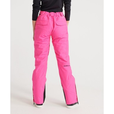 Pantalon Superdry SD Ski Run femme luminous pink