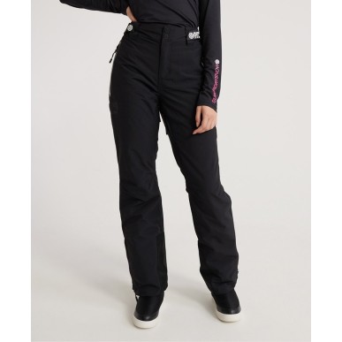 Pantalon Superdry Luxe femme onyx black