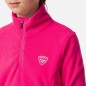 Rossignol 1/2 Zip Fleece girl pink fuschia