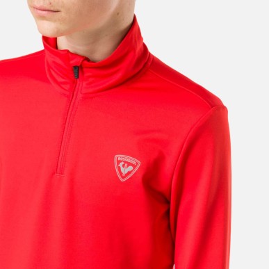 Rossignol 1/2 Zip Warm Stretch enfant crimson