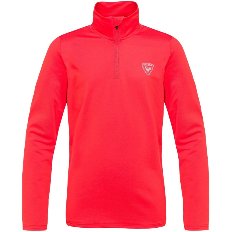 Rossignol 1/2 Zip Warm Stretch enfant crimson