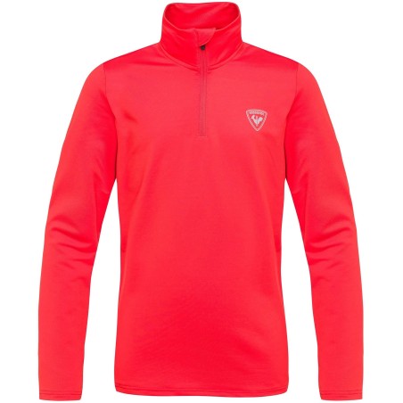 Rossignol 1/2 Zip Warm Stretch enfant crimson