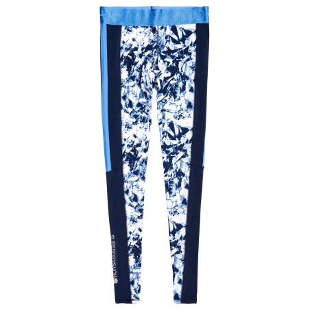 Legging Superdry Carbon Baselayer femme frosted blue ice/vortex navy