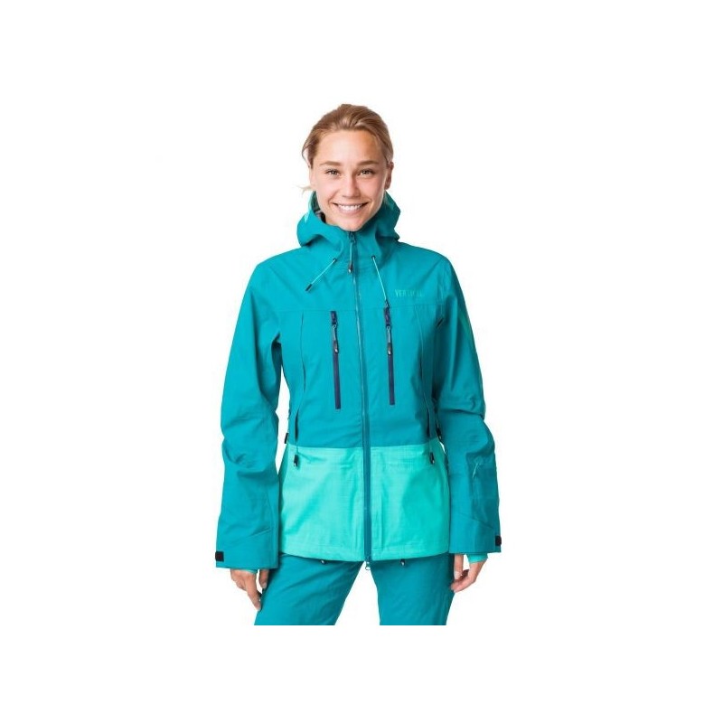 Vertical Mythic MP+ Jacket Femme peacock blue turquoise