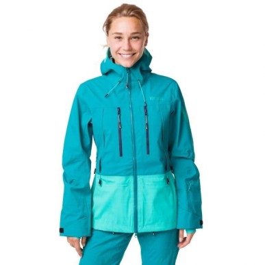 Vertical Mythic MP+ Jacket Femme peacock blue turquoise