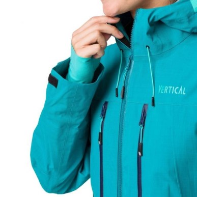 Vertical Mythic MP+ Jacket Femme peacock blue turquoise