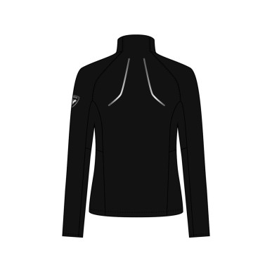 veste ski de fond Rossignol softshell femme noir