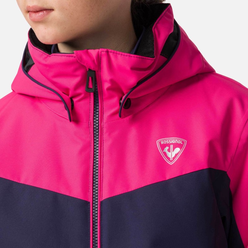 Rossignol Ski Jacket Enfant pink fuschia