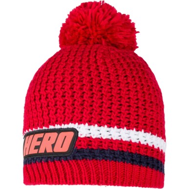 Rossignol Hero Pompon Bonnet sports red