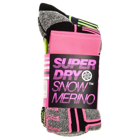 Chaussettes Superdry Merino Hyper Navy/Hyper Grey Marl Mix