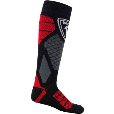 Rossignol Wool & Silk Chaussettes sports red