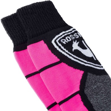 Rossignol Premium Wool Chaussettes Enfant fluo pink