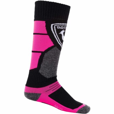 Rossignol Premium Wool Chaussettes Enfant fluo pink