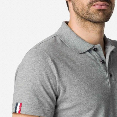 Rossignol Rooster Classic Polo heather grey