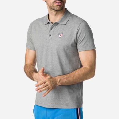 Rossignol Rooster Classic Polo heather grey